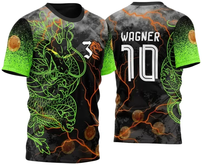 Arte Vetor Camisa InterClasse Dragão Shenlong 2023