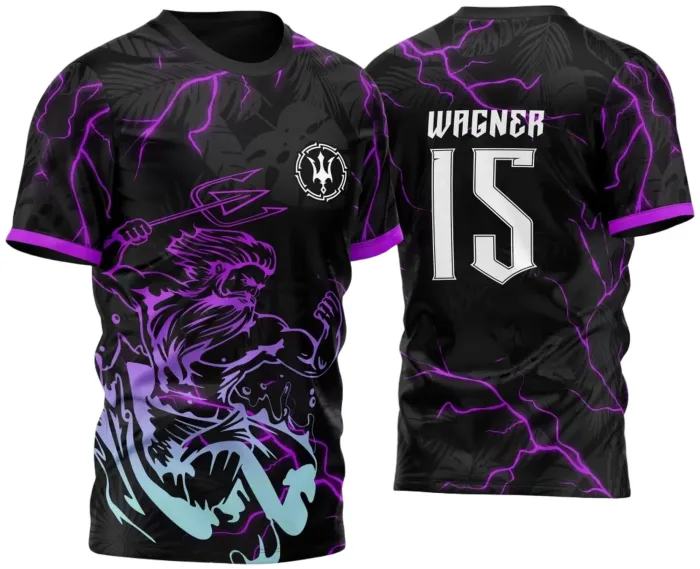 Arte Vetor Camisa InterClasse Poseidon Raios 2023