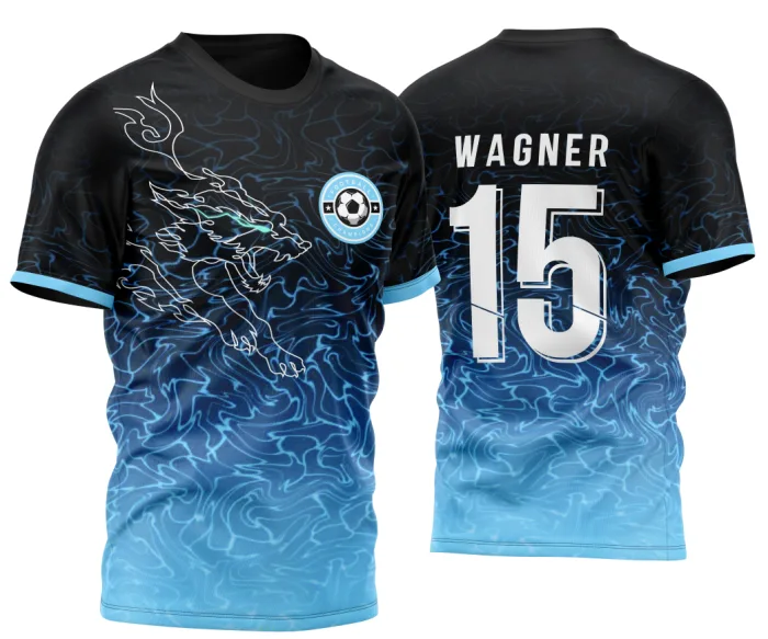 Arte Vetor Camisa InterClasse Lobo Coiote Traço Linha 2023