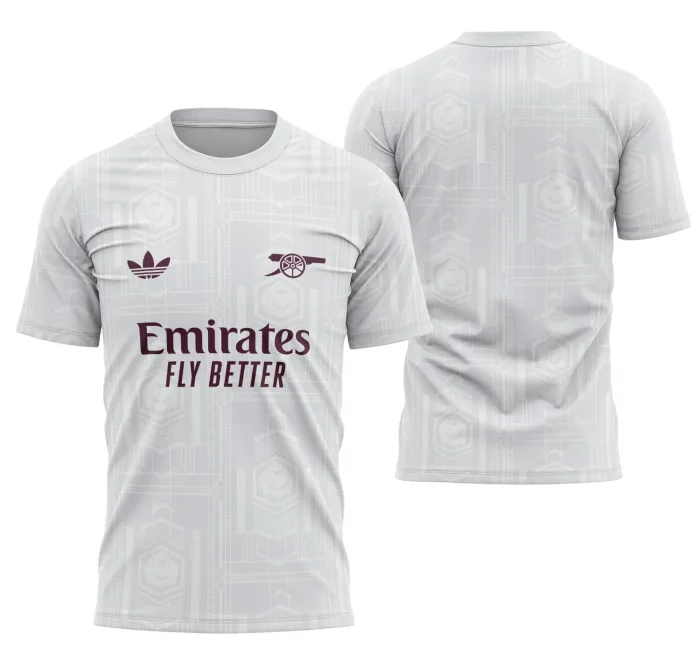 Arte Camisa Interclasse Arsenal Terceiro Kit 25