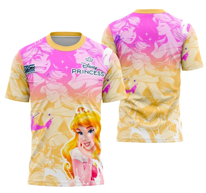 Arte Camisa Interclasse Aurora (Série Da Disney)