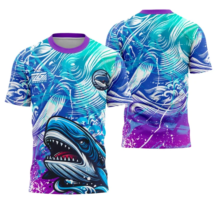 Arte Camisa Interclasse Baleia