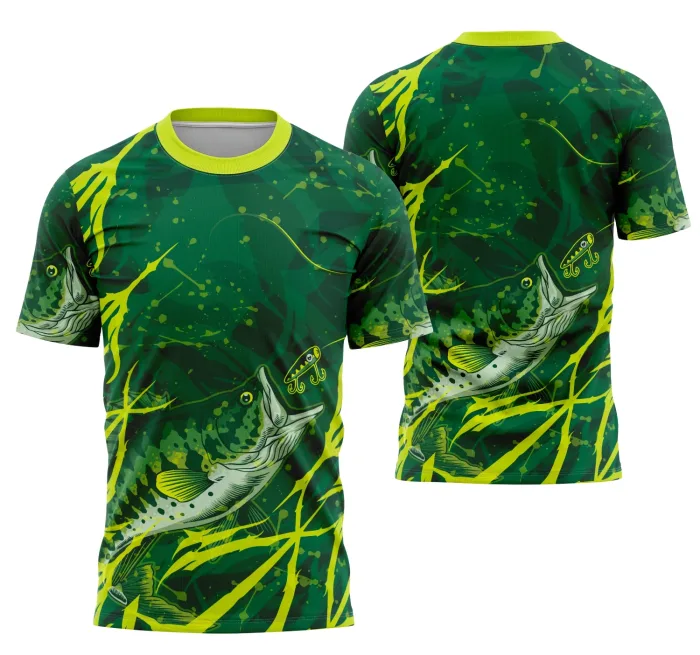 Arte Camisa Interclasse Camiseta Pesca 002