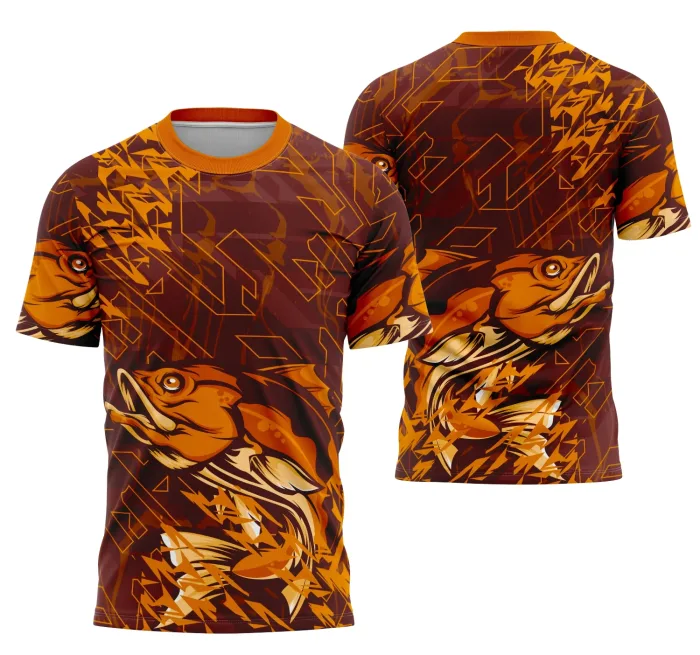 Arte Camisa Interclasse Camiseta Pesca 003