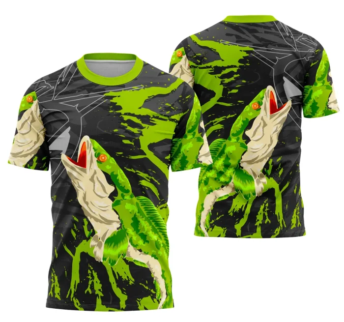 Arte Camisa Interclasse Camiseta Pesca 004