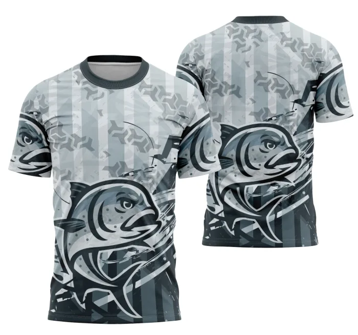 Arte Camisa Interclasse Camiseta Pesca 005