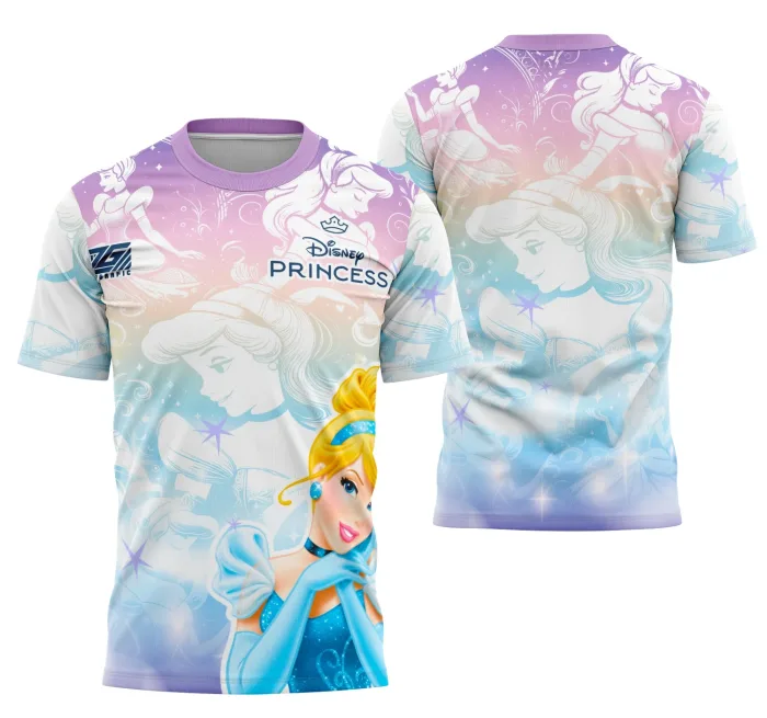 Arte Camisa Interclasse Cinderela (Série Disney)