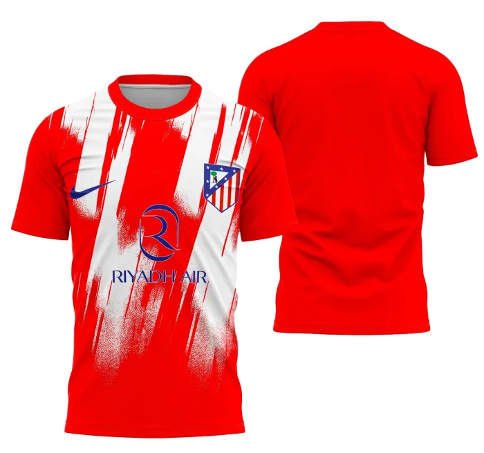 Arte Camisa Interclasse Conceito Do Atlético De Madrid