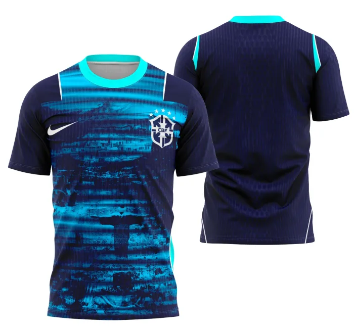 Arte Camisa Interclasse Conceito Do Kit Away Brasil 2026