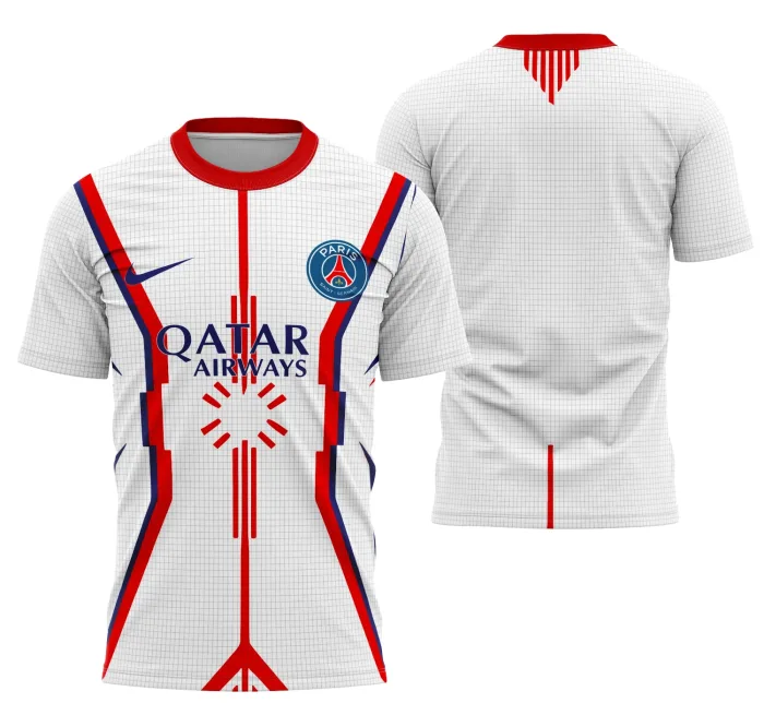 Arte Camisa Interclasse Conceito Do Paris Saint Germain - Modelo 2