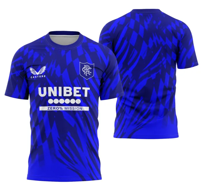 Arte Camisa Interclasse Conceito Do Rangers Fc