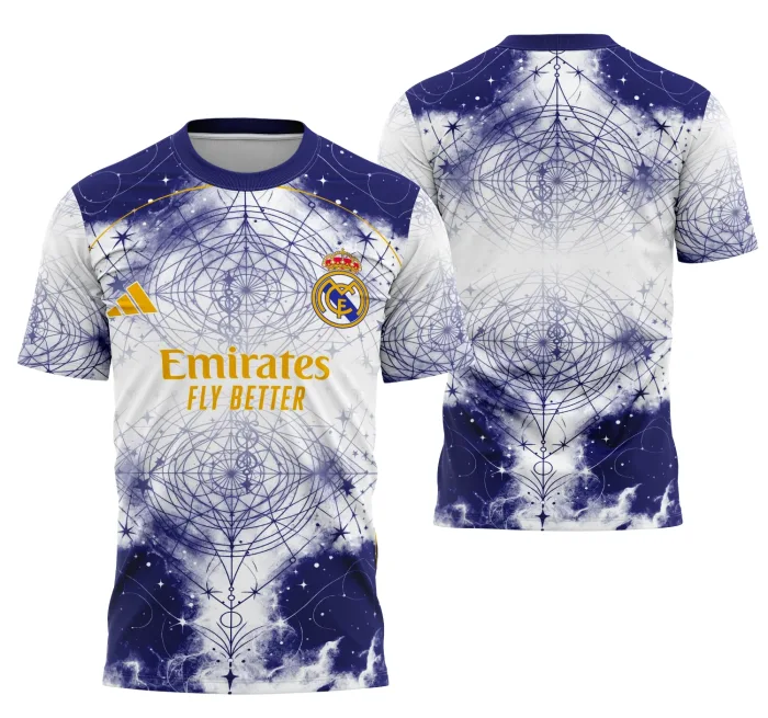 Arte Camisa Interclasse Conceito Do Real Madrid