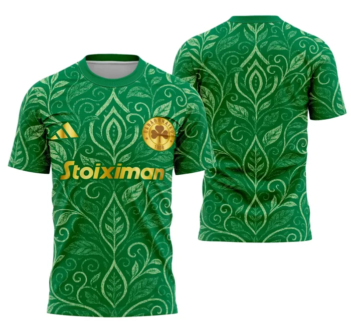 Arte Camisa Interclasse Conceito Panathinaikos - Modelo 1