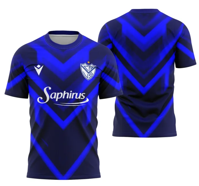 Arte Camisa Interclasse Conceito Vélez Sarsfield