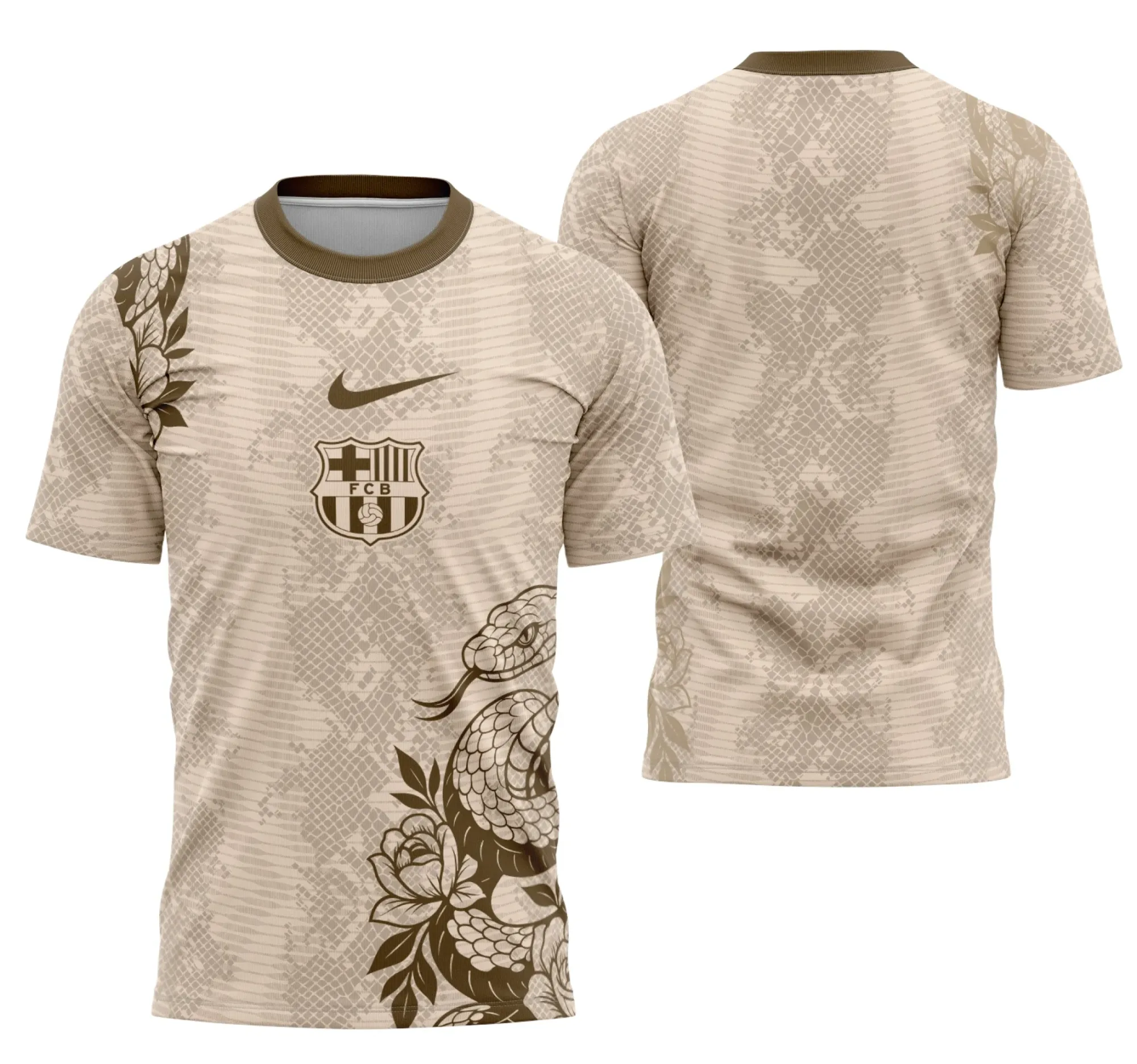 Foto de camiseta unissex preta com logo no peito e estampa grande nas costas com tema Cobra Interclasse, destacando design ousado e moderno.