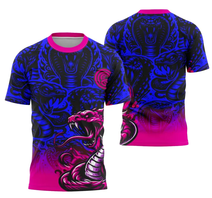 Arte Camisa Interclasse Equipe Cobra - Modelo 2
