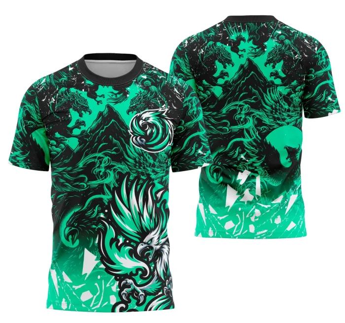 Arte Camisa Interclasse Equipe Fenix - Modelo 2