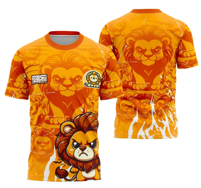 Arte Camisa Interclasse Equipe Leon Bonito