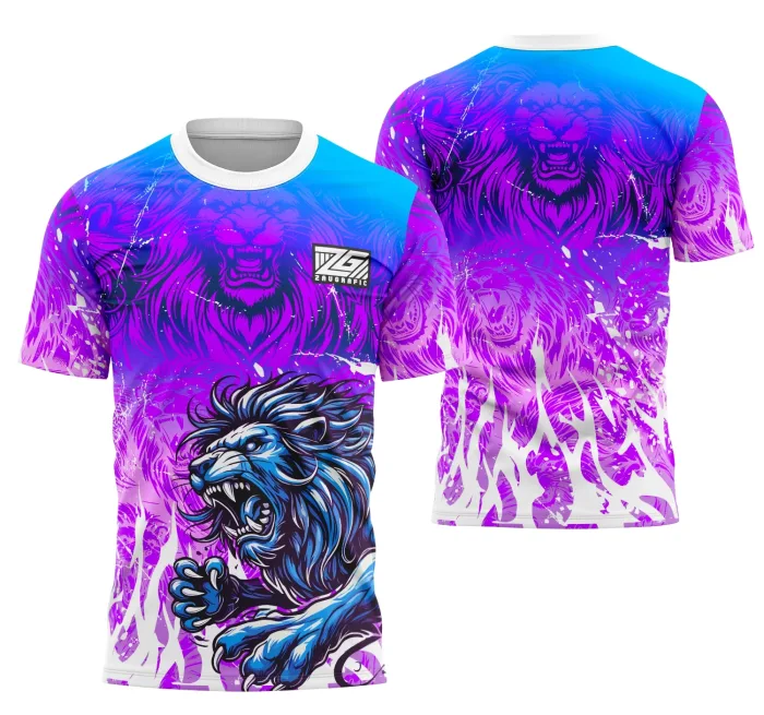 Arte Camisa Interclasse Equipe Leão