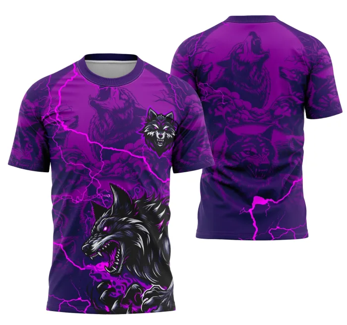 Arte Camisa Interclasse Equipe Lobo - Modelo 2