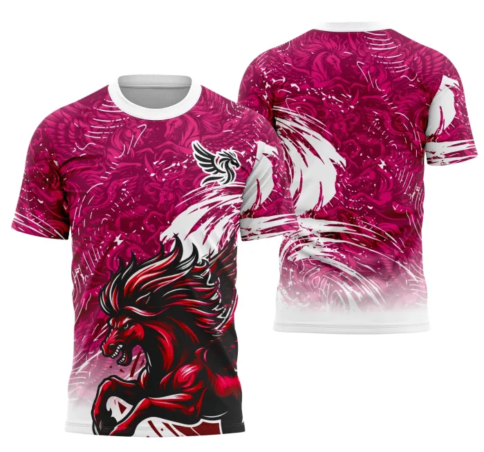 Arte Camisa Interclasse Equipe Pégaso