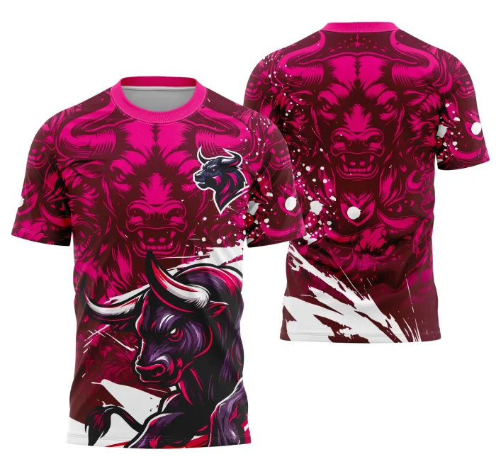 Arte Camisa Interclasse Equipe Touro