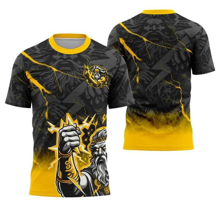Arte Camisa Interclasse Equipe Zeus - Modelo 1