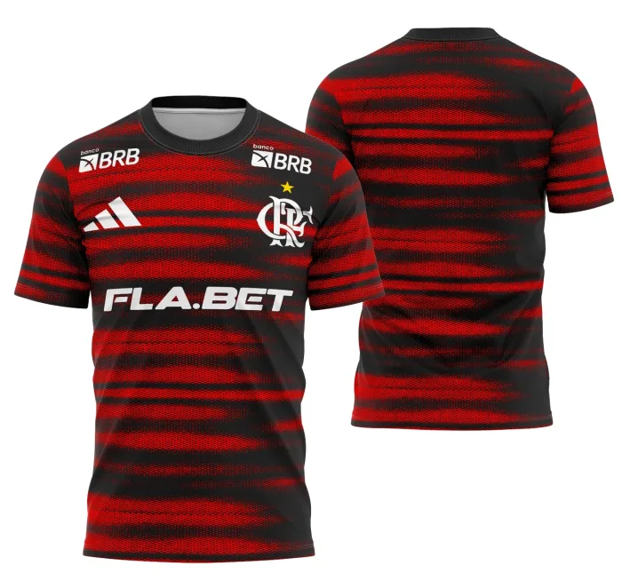 Arte Camisa Interclasse Flamengo Concept