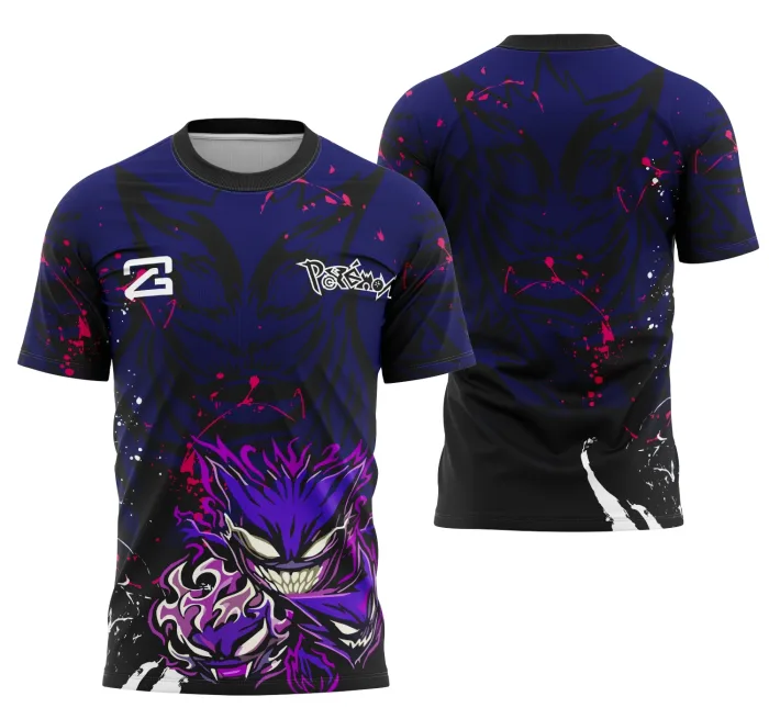 Arte Camisa Interclasse Gengar