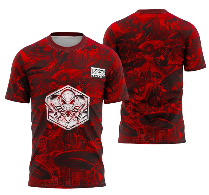 Arte Camisa Interclasse Homem Aranha modelo 2