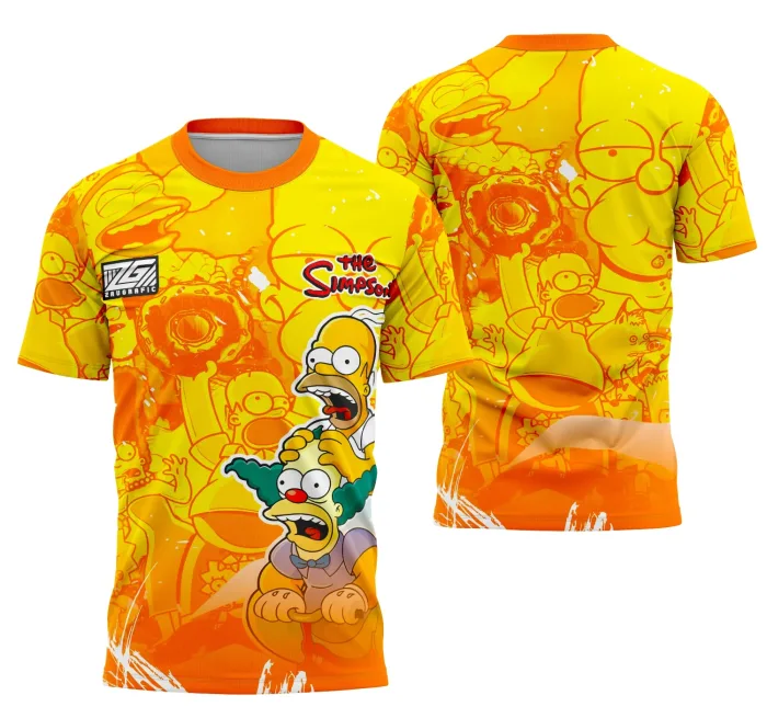 Arte Camisa Interclasse Homer Simpson 2025
