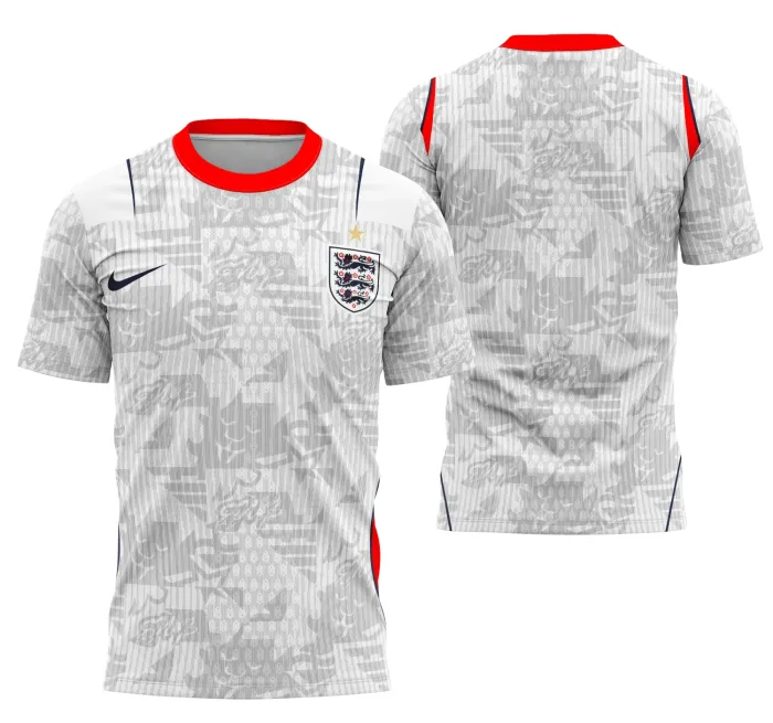 Arte Camisa Interclasse Inglaterra Home Kit 2026