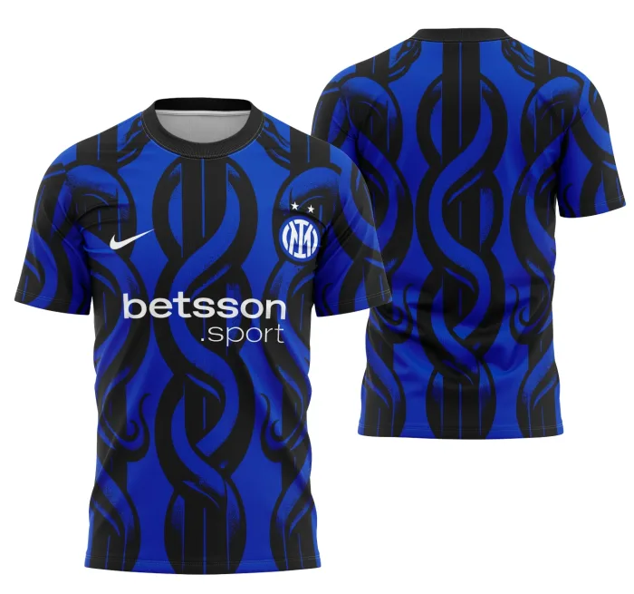Arte Camisa Interclasse Inter Milão