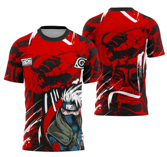 Arte Camisa Interclasse Kakashi