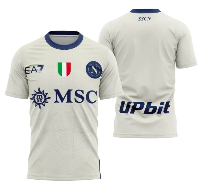 Arte Camisa Interclasse Lobotka Da Edição Especial Do Napoli