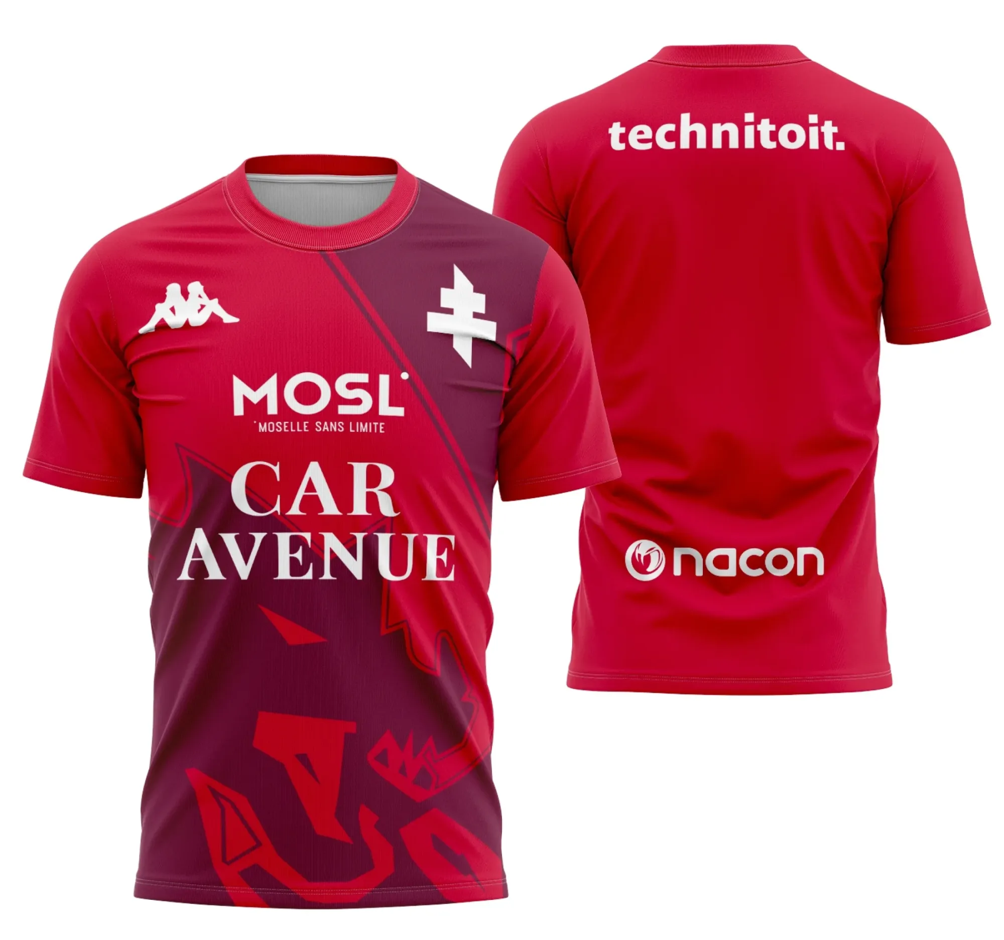 Camiseta unissex preta com logo no peito e estampa grande nas costas inspiradas na Interclasse Metz, ideal para torcida ou evento escolar com visual moderno e marcante.