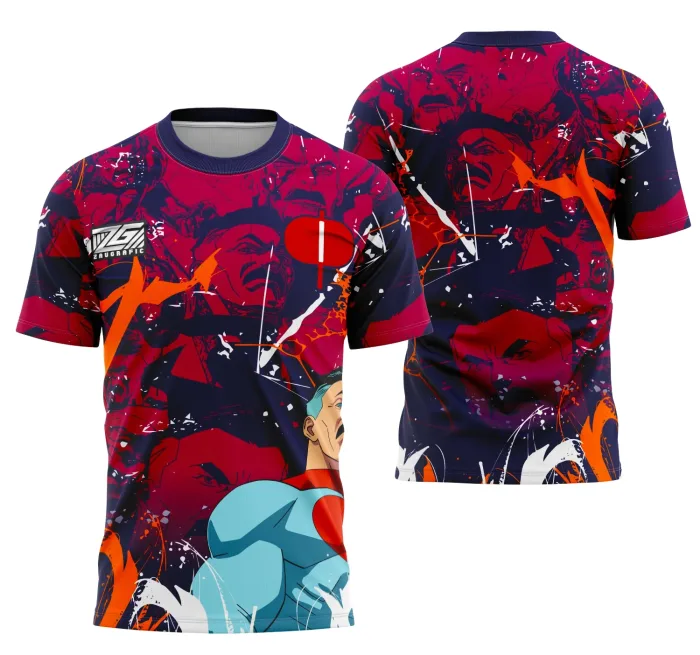 Arte Camisa Interclasse Omni-Homem