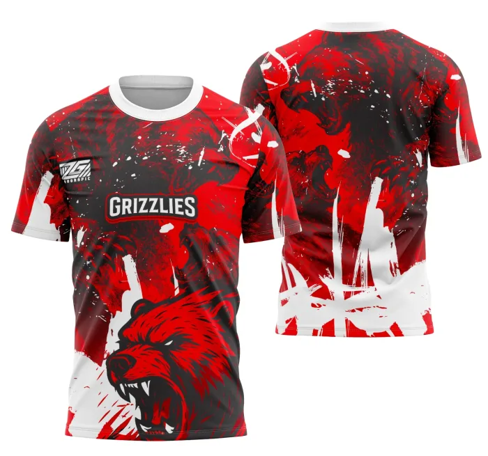 Arte Camisa Interclasse Oso Grizzilies 2025