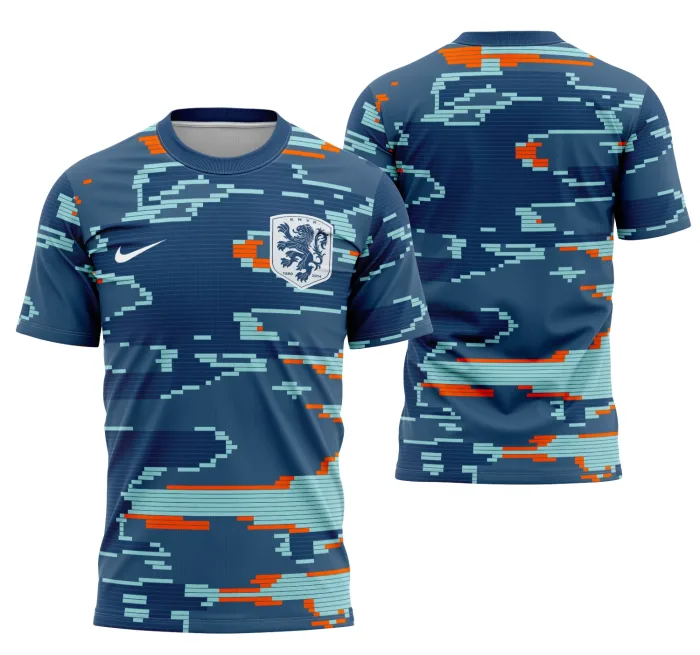 Arte Camisa Interclasse Prematch Da Academia Knvb Holanda