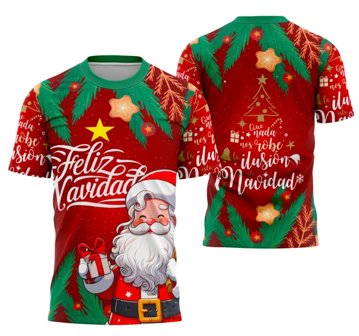 Arte Camisa Interclasse Projeto De Natal 5