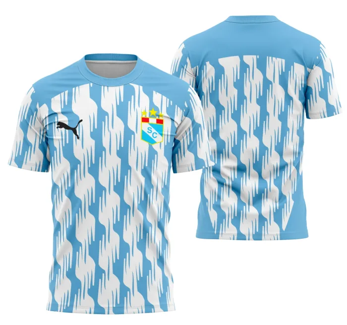 Arte Camisa Interclasse Pré-Jogo Do Sporting Cristal