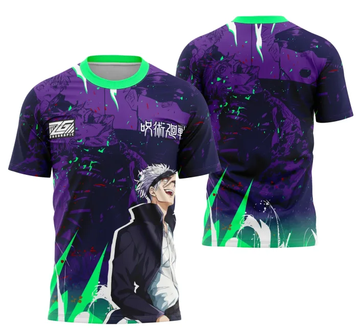 Arte Camisa Interclasse Satoru Gojo