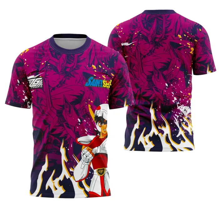 Arte Camisa Interclasse Seiya Pégaso