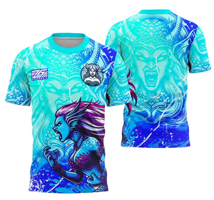 Arte Camisa Interclasse Sereia