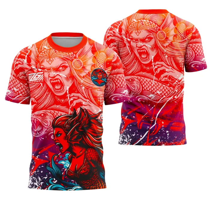 Arte Camisa Interclasse Sereia Modelo 2