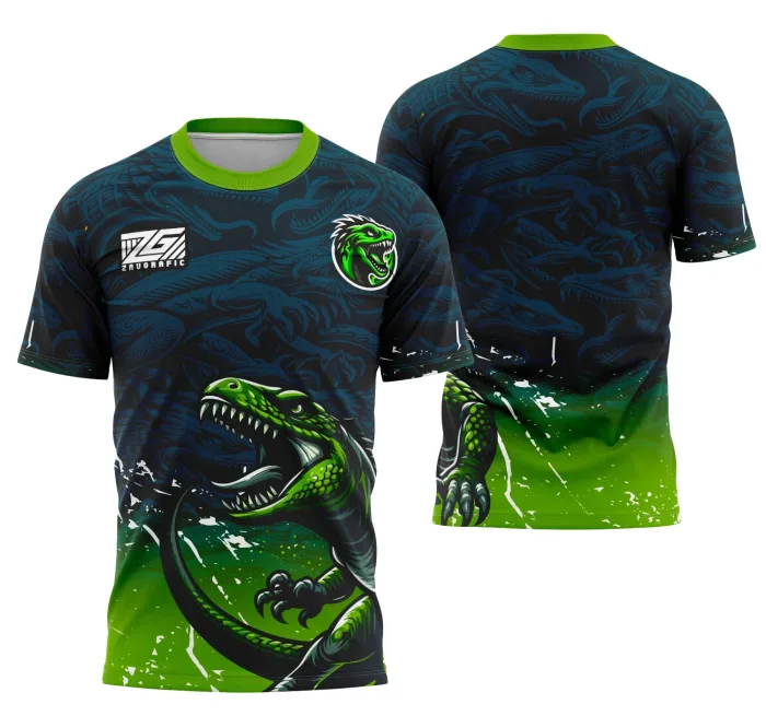 Arte Camisa Interclasse Team Lagarto