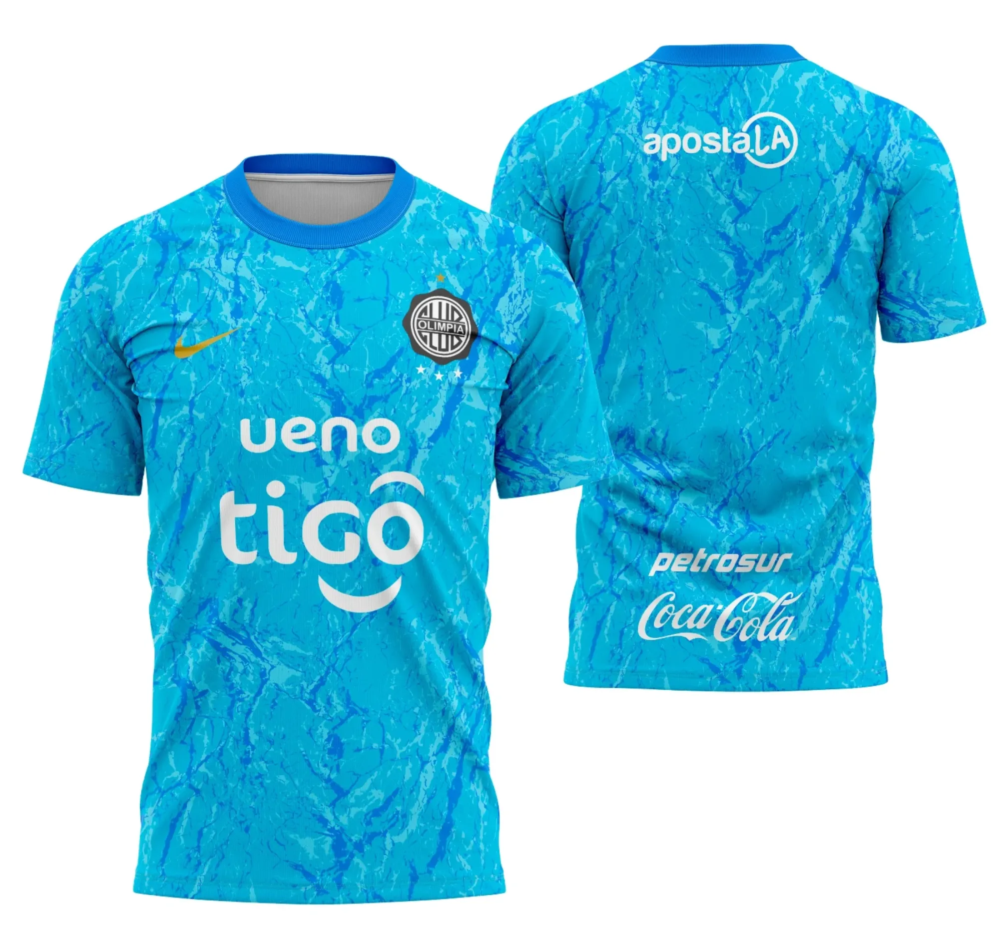 Camiseta unissex preta com logo no peito e estampa grande nas costas inspirada no Interclasse Terceiro Kit Olympia 2025, perfeita para uso casual e esportivo