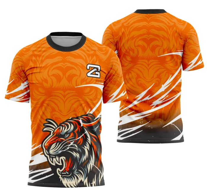 Arte Camisa Interclasse Tigre
