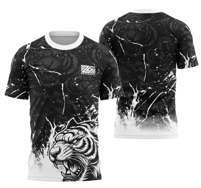 Arte Camisa Interclasse Time Tigre