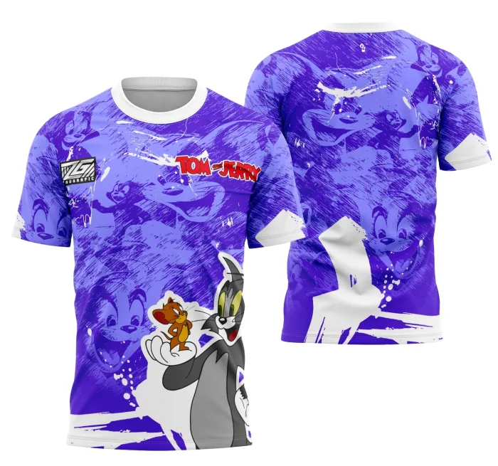Arte Camisa Interclasse Tom E Jerry 2025